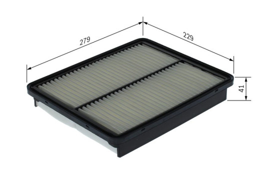 Air Filter S0116 Bosch, Image 5