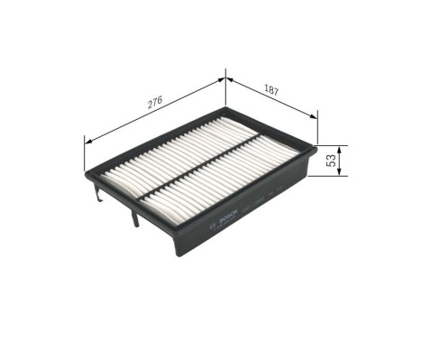 Air Filter S0129 Bosch, Image 2