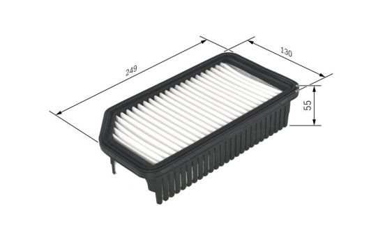 Air Filter S0137 Bosch, Image 2