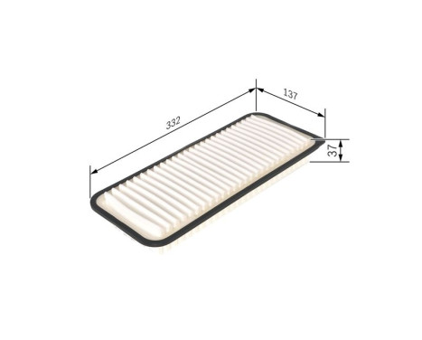 Air Filter S0154 Bosch, Image 2