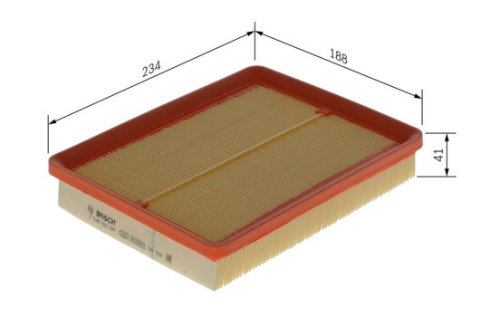Air Filter S0164 Bosch, Image 5