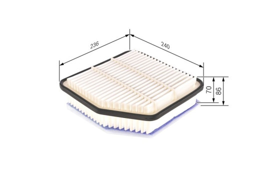 Air Filter S0176 Bosch, Image 2