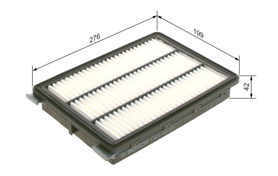 Air Filter S0185 Bosch, Image 5