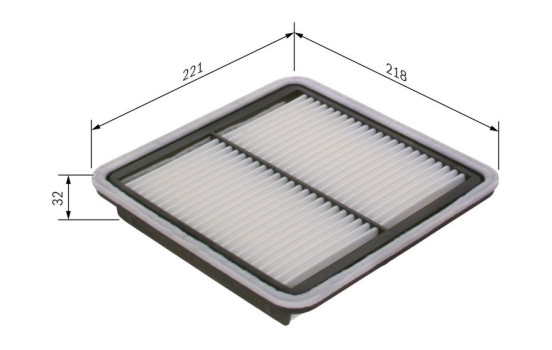 Air Filter S0206 Bosch, Image 6