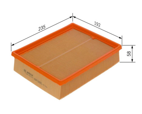 Air Filter S0212 Bosch, Image 5