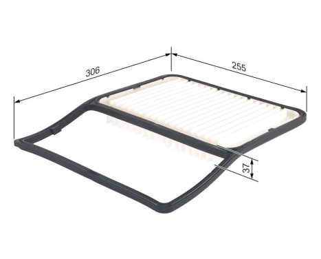 Air Filter S0227 Bosch