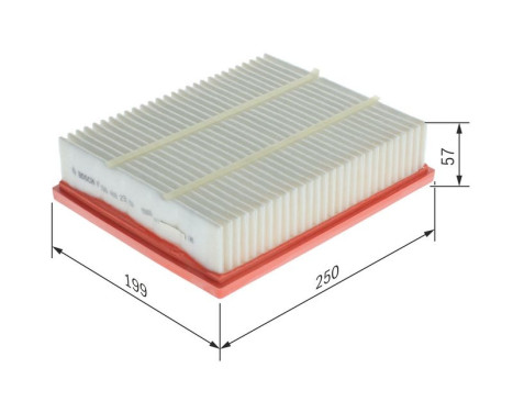 Air Filter S0234 Bosch, Image 5