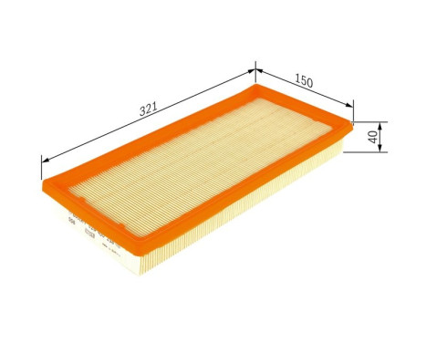 Air Filter S0258 Bosch