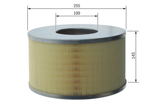 Air Filter S0260 Bosch, Image 5