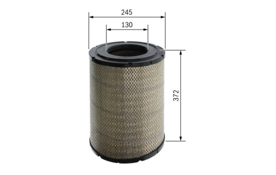 Air filter S0268 Bosch