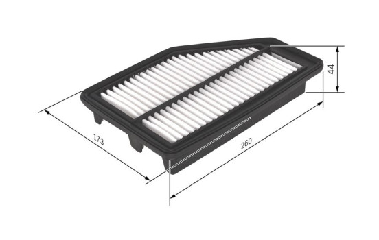 Air Filter S0295 Bosch, Image 6