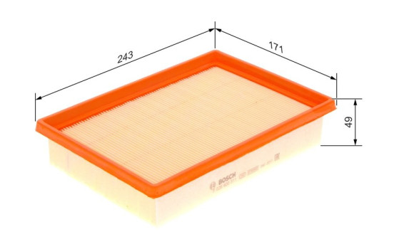 Air Filter S0311 Bosch, Image 5