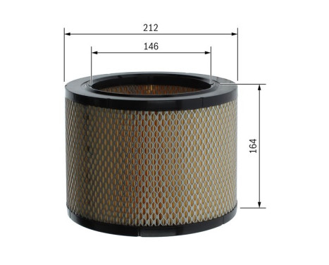 Air Filter S0316 Bosch, Image 5