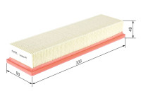 Air Filter S0354 Bosch