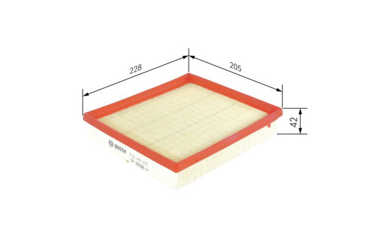 Air Filter S0375 Bosch, Image 2