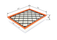 Air Filter S0410 Bosch