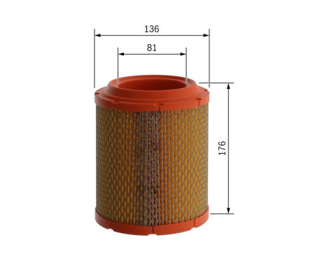 Air Filter S0413 Bosch, Image 5