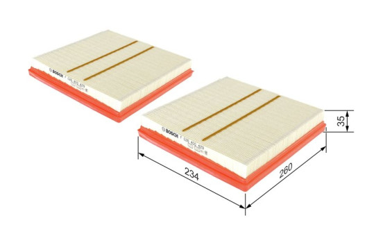 Air Filter S0429 Bosch