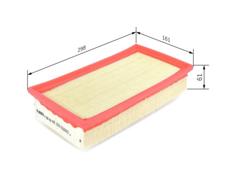 Air Filter S0433 Bosch, Image 2