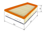 Air Filter S0470 Bosch