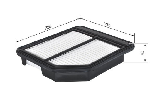 Air Filter S0472 Bosch