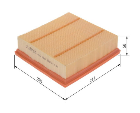 Air Filter S0498 Bosch, Image 6