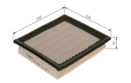 Air Filter S0518 Bosch, Image 5