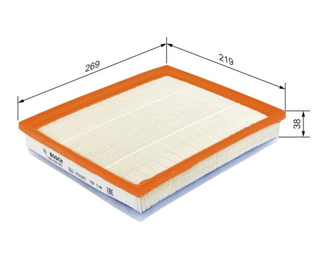 Air Filter S0525 Bosch