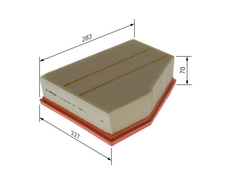 Air Filter S0544 Bosch, Image 5