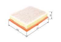 Air Filter S0545 Bosch