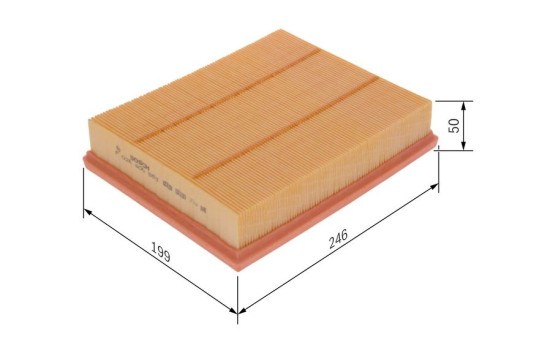 Air Filter S0553 Bosch, Image 6