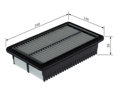 Air Filter S0558 Bosch, Image 6