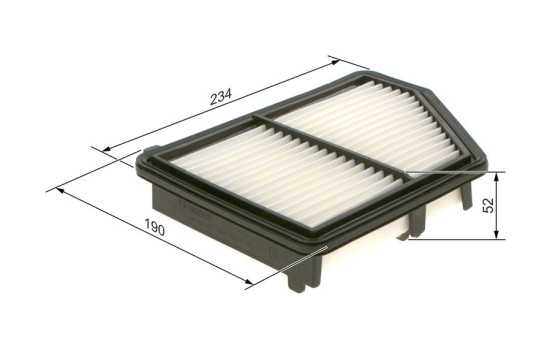 Air Filter S0576 Bosch, Image 5