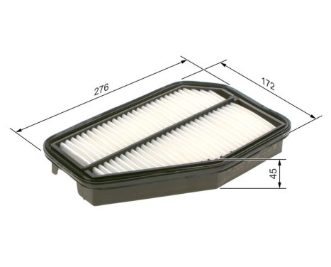 Air Filter S0580 Bosch, Image 5