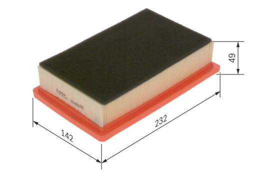 Air Filter S0589 Bosch, Image 5