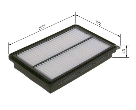Air filter S0617 Bosch