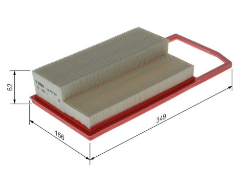 Air filter S0654 Bosch, Image 5