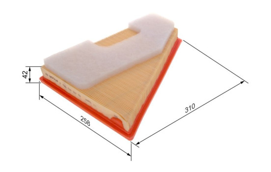 Air filter S0657 Bosch, Image 5