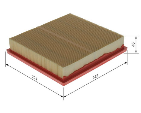 Air filter S0668 Bosch, Image 5