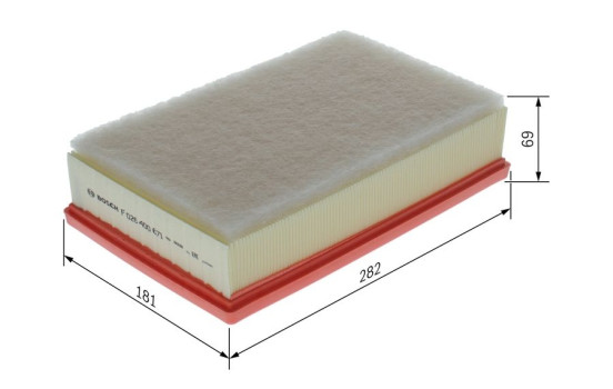 Air filter S0671 Bosch, Image 5