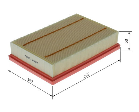 Air filter S0675 Bosch, Image 5