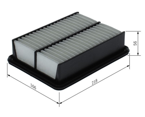 Air filter S0691 Bosch, Image 5