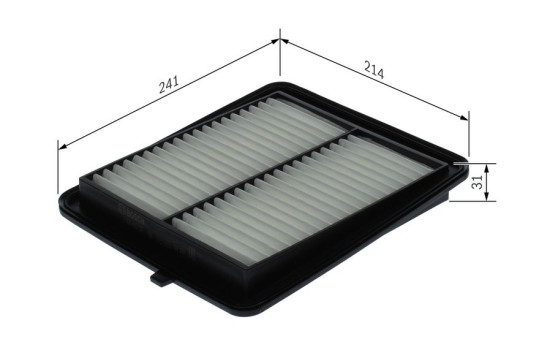 Air filter S0723 Bosch, Image 5
