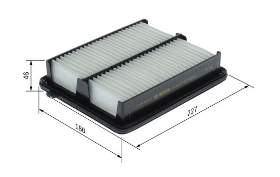 Air filter S0825 Bosch, Image 5