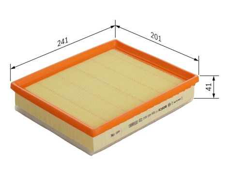 Air filter S0852 Bosch, Image 5