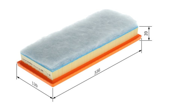 Air filter S0873 Bosch, Image 5