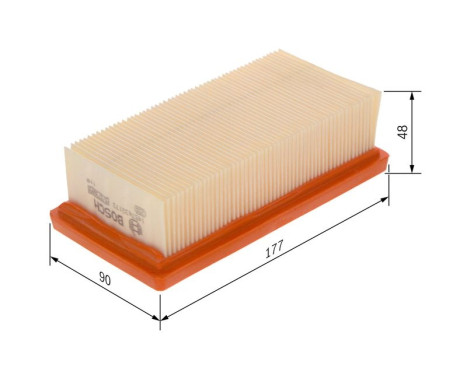 Air Filter S2173 Bosch, Image 5