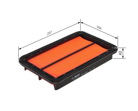 Air Filter S3072 Bosch, Image 2