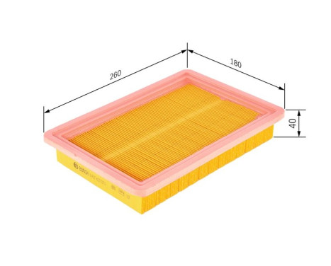 Air Filter S3073 Bosch, Image 2