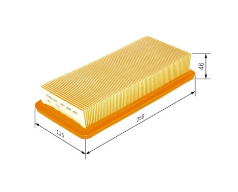 Air Filter S3097 Bosch, Image 2